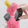 Plush Duck Dog Toy Indestructible Stuffed Animal Squeaky Toy Rope Knot Chew Toy for Aggressive Chewers Puppy Teething And Fetch Play