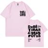 Rapper Bad Bunny Debi Tirar Mas Fotos DTMF World Tour T-shirt Men Women Fashion Hip Hop T Shirt Oversized Cotton T Shirts