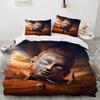 3D Buddha Print Bedding Set Meditation Duvet Covers With Pillow Cover Case Home Decor Bed Clothes Double Queen King Size
