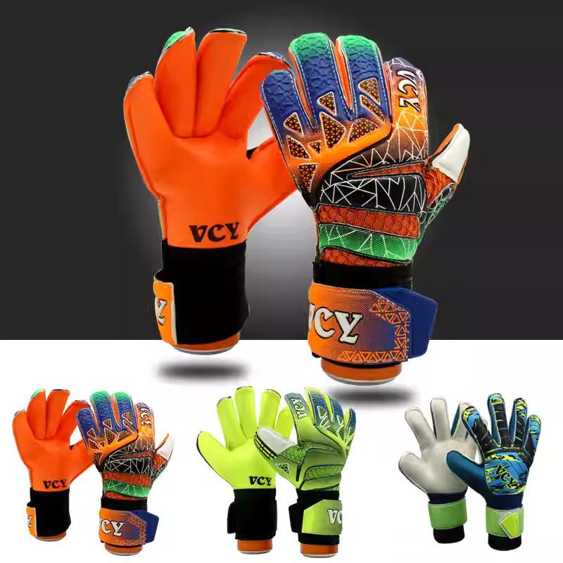 

Professional Football Goalkeeper Gloves with Finger Protection - Latex Non-slip, Wear-resistant Sports Equipment Adult No. 10 (Color Note)