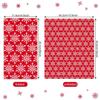 100PCS Winter Snowflake Paper Napkins Disposable Christmas Table Napkins 33*40CM Paper Towels For Xmas Wedding New Year