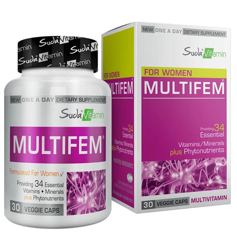

Suda MultiFem 30 Вегетаріанських Капсул