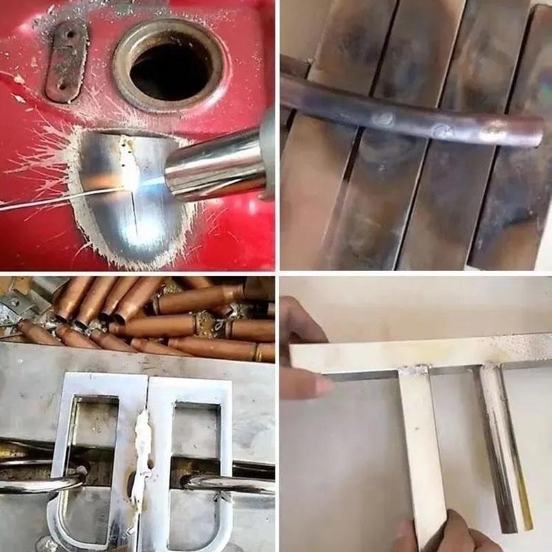 18 Peças Metal Universal Baixa Temperatura Fácil Derretimento Vareta de Solda Fácil Derretimento Alumínio Vareta de Solda Multiuso Cobre