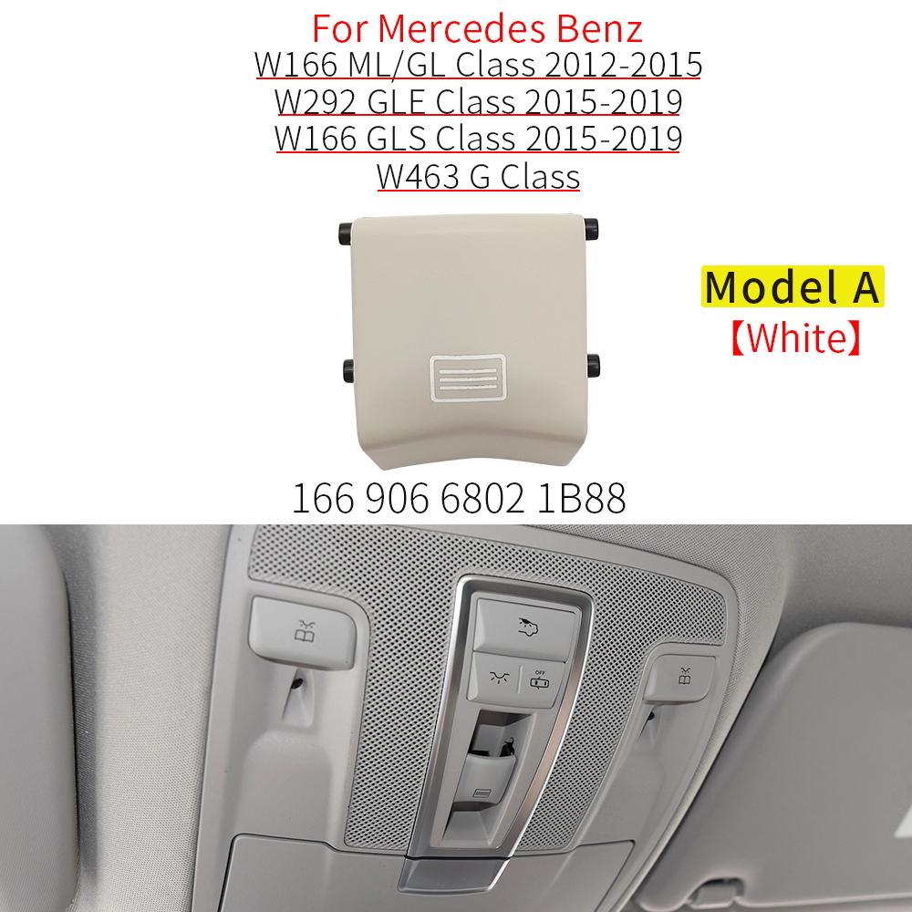 For Mercedes W166 W292 W463 Car Sunroof Window Switch Button Cover Plastic for Benz ML GL GLE GLS 2012- ML320 GLE350 GLS450