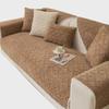 Universal Plush Non-Slip Sofa Cushion Cover - All-Season Comfort Thickened Seat Protector