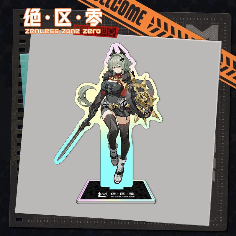 Zenless Zone Zero Nicole Demara Lighter Acrylic Stand Model Tsukishiro Yanagi Asaba Harumasa Collect Desktop Decoration Gifts