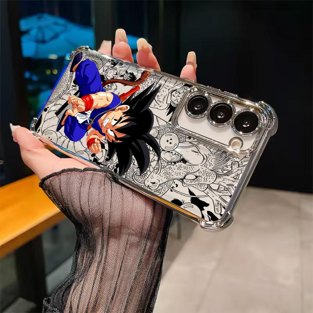 Süße Dragon Ball Son Goku Hülle Für Galaxy S26Ultra Handyhülle Für Samsung S26 S25 S24 S23 S21 Ultra S20 FE S25 Plus Weiche Hülle