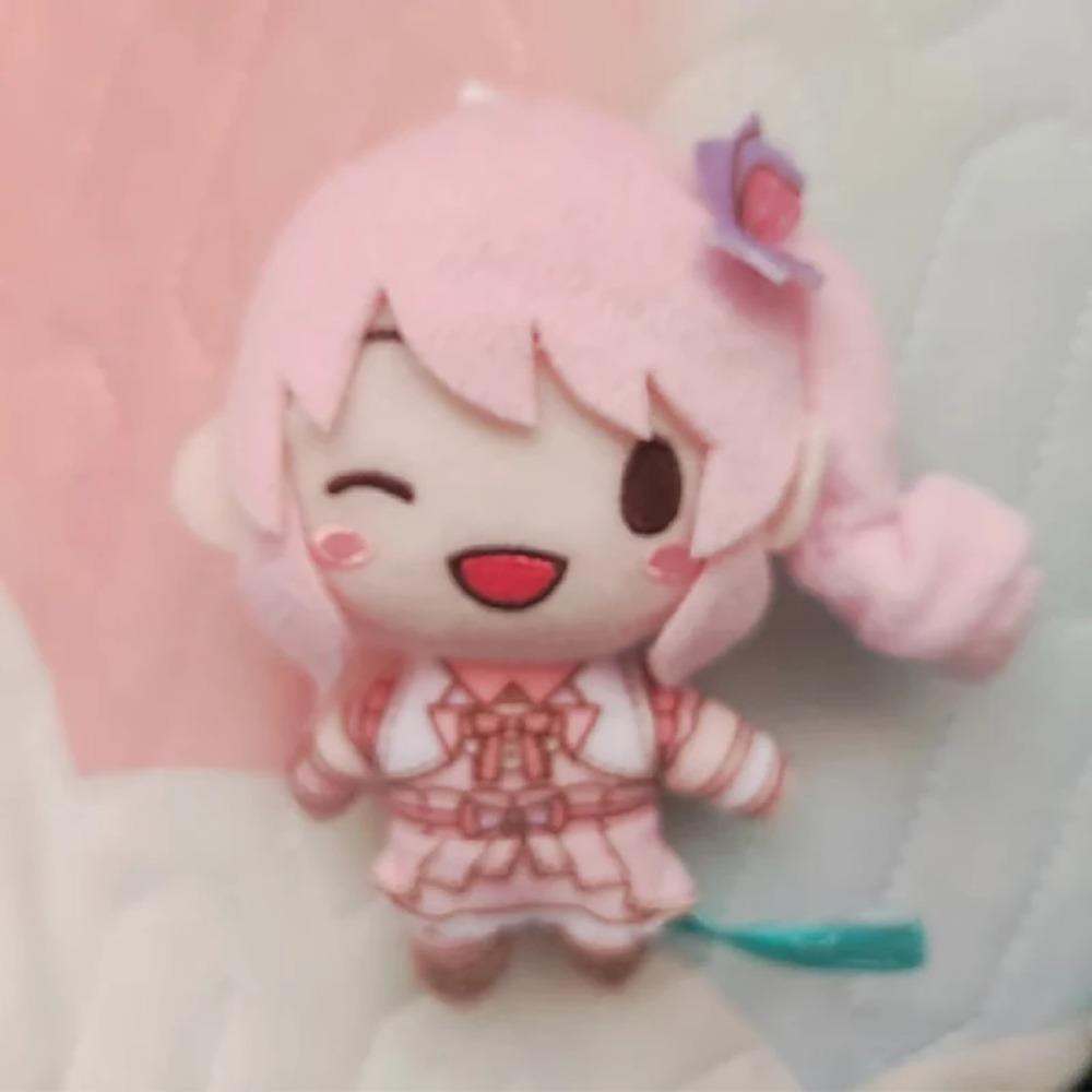 10cm Pjsk Plush Keychain Project Sekai Otori Emu Stuffed Plushie Pendant Yoisaki Kanade Kawaii Backpacks Ornaments Toys Gifts