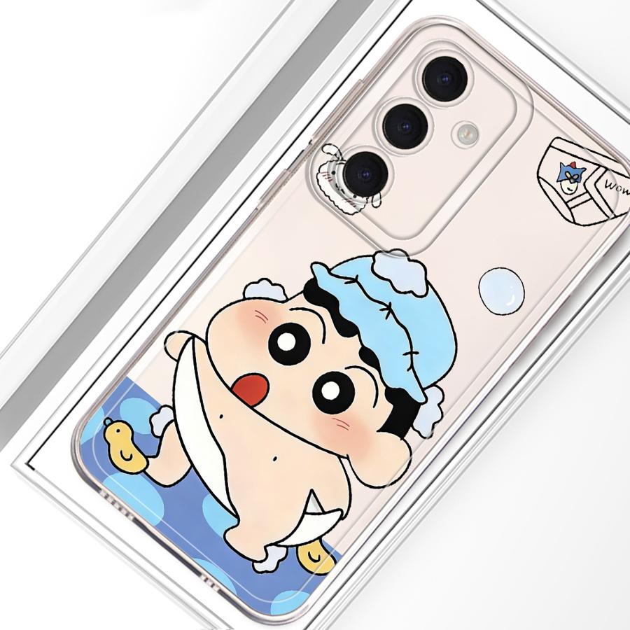 Cartoon Crayons Shinchan Phone Cover Case for Samsung Galaxy A52 A31 A54 A15 A14 A16 A26 A24 A33 A52 A36 A13 A56 A50 A34 A35 A25