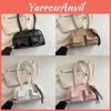 Minimalist Pu Crossbody Purse With Tophandle For Office And Casual Use
