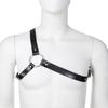 Adult Toys Sexy Male Chest Harness Bondage Slave Fetish Restraints Straps Belts Sex Products Club Costumes Props PU