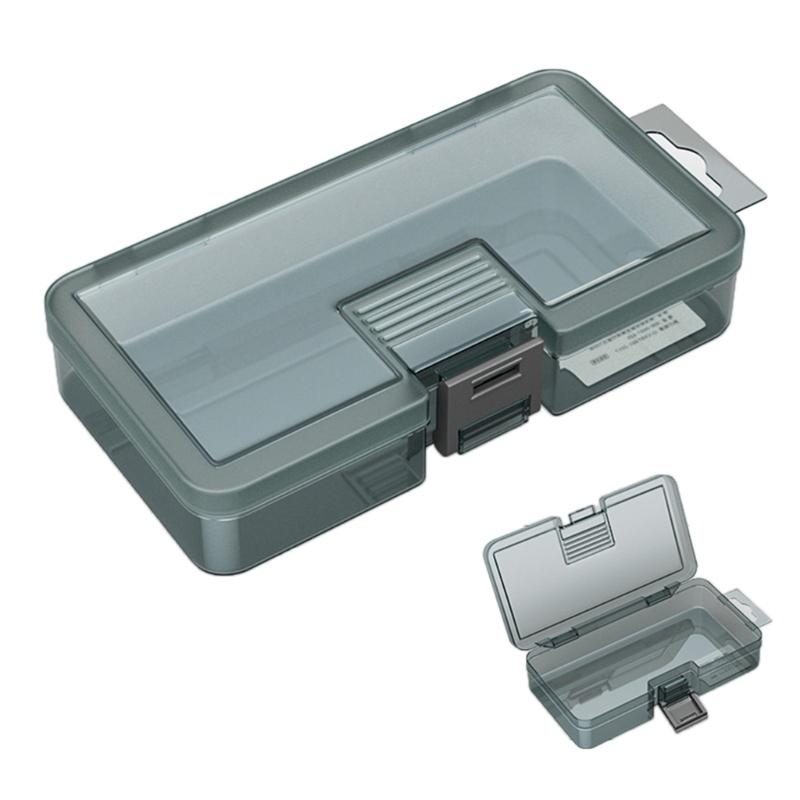 Heavy Duty Plastic Storage Box Container Case With Removable Dividers For Small Tool Bolts Screws And Parts Organization