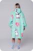 KOC BLUZA Oversize Ciepła Gruba KOCOBLUZA 2w1 XXL UNICORN + SKARPETKI [KB-S6]