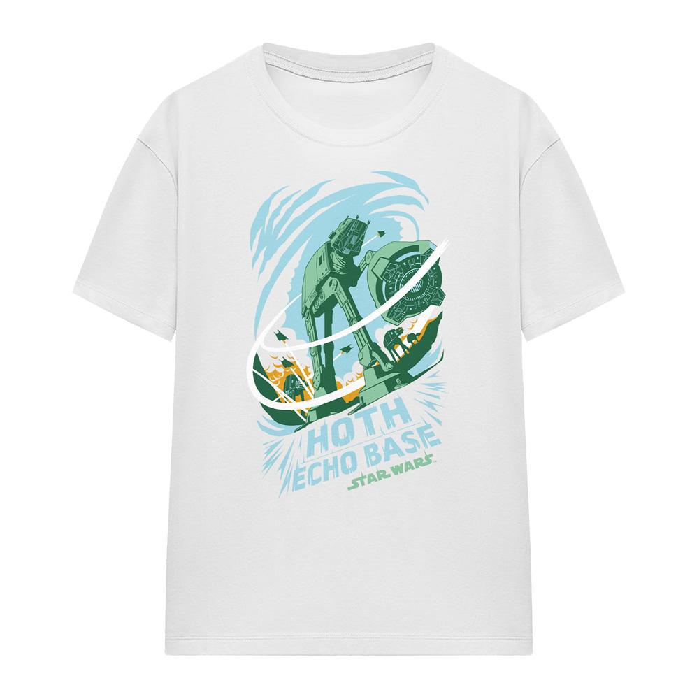 STAR WARS Womens/Ladies Base Attack Echo T-Shirt