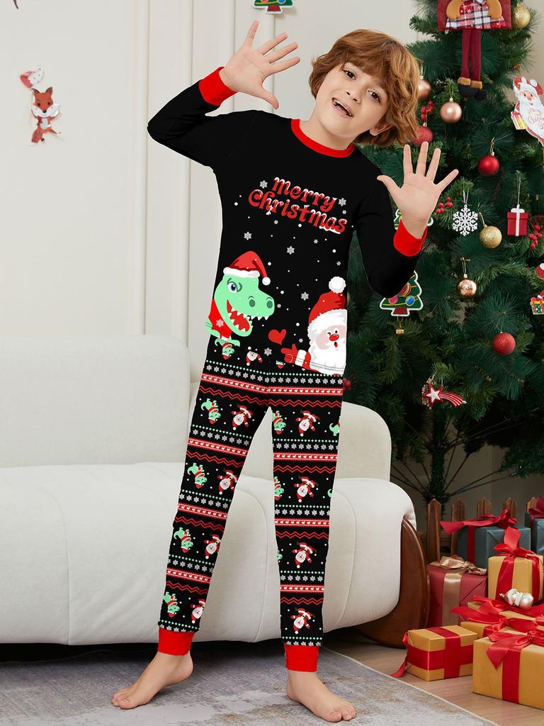 Weihnachten Eltern Kind Familie Set Wohnkultur Weihnachten Pyjamas Zwei Stück Set