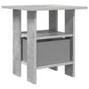 Nightstand 2 pcs Concrete Grey 41 x 40 x 45 cm Engineered Wood