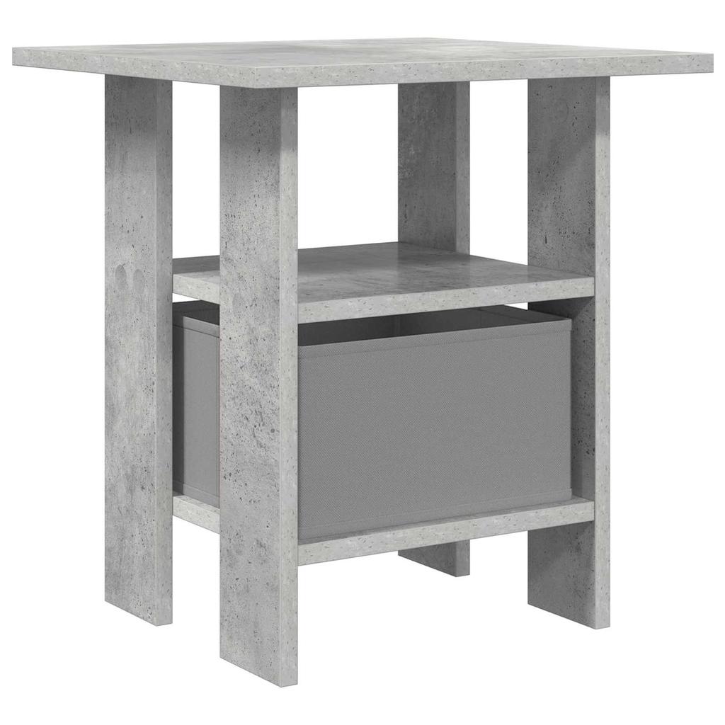 Nightstand 2 pcs Concrete Grey 41 x 40 x 45 cm Engineered Wood