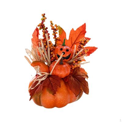 Artificial Pumpkin Flower Fake Foam Pumpkins Thanksgiving Decoration Model for Party