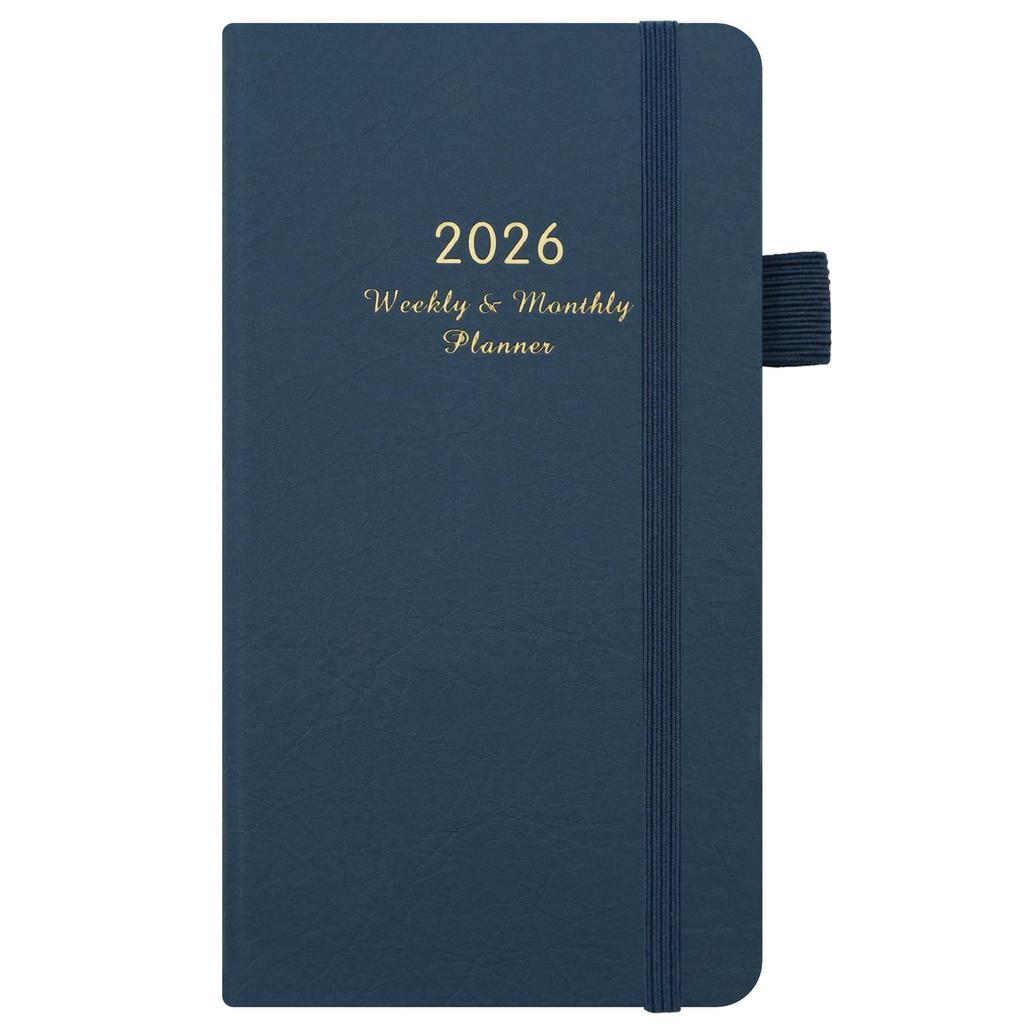 2026 Portable Weekly Planner: English Schedule & Efficiency Diary