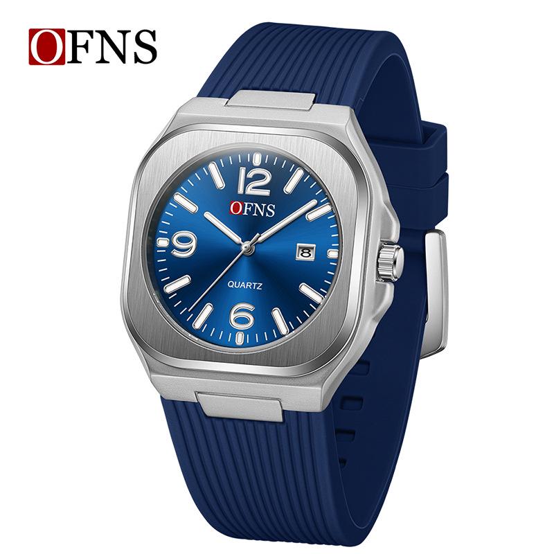 Ofns Men's Waterproof Business Watch, Bestseller, Square/Round Dial, Classic Single Calendar