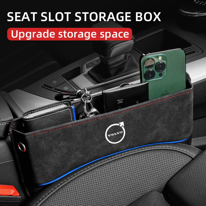 Auto Sitz Spalt Aufbewahrungsbox Lücke Schlitz Organizer Für Volvo XC40 XC60 XC70 XC90 V40 V50 V60 V90 S40 S60 S80 S90 Auto Zubehör