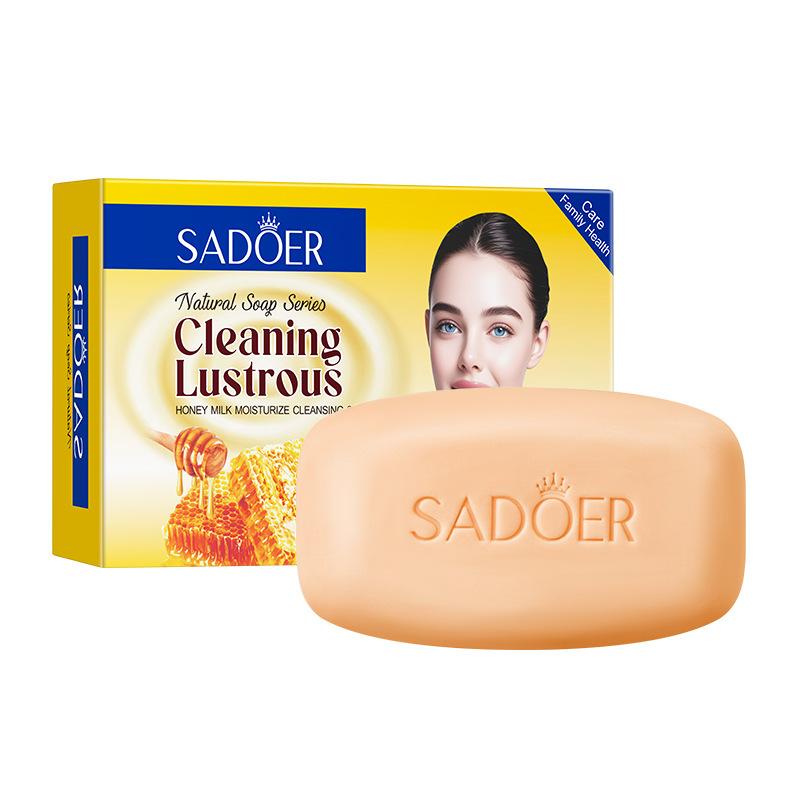 

Очищающее мыло с ароматом розового молока, мыло ручной работы для глубокого очищения тела. Honey