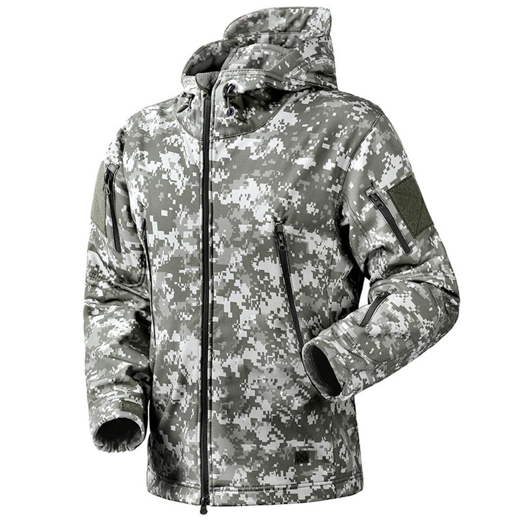 Men's Winter Camouflage Jackets Men's Fashion Trend Jackets Breathable Windproof Jackets Outdoor Sports Jackets