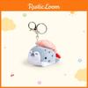 Otter Soft Sushi Plush Toy Keychain For Bag Decor Gift For Animal Enthusiasts