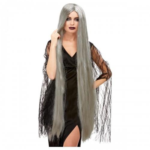 Smiffys Womens/Ladies Witch Extra Long Halloween Wig