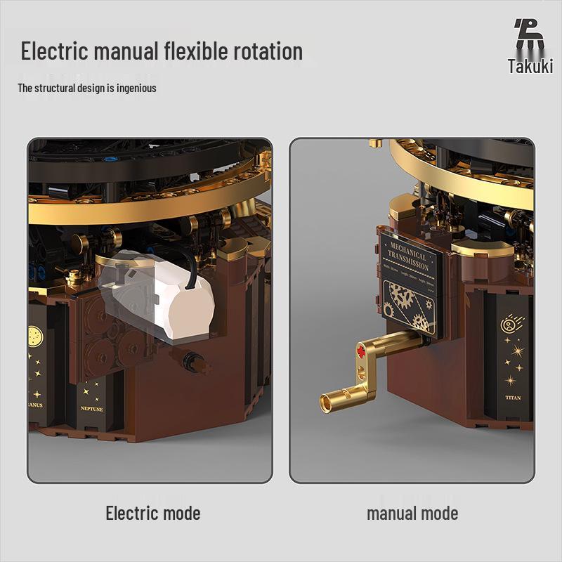 Tuomu T2004 Solar System Science Puzzle - Compatible with Lego