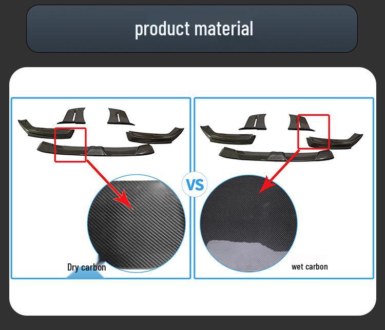 Carbon Fiber Front Lip Spoiler for BMW G87 (2023-IN)