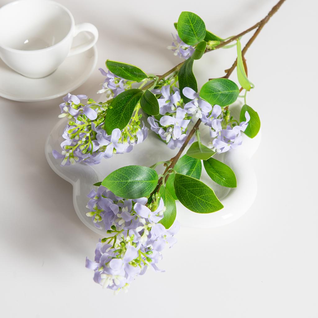 Silk Artificial Lilac Flower Wedding Bridal Bouquet Home Outdoor Garden Arch Diy Gift Box Sale Festival Table Scrapbook Decor