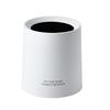 Desktop Trash Can Animal Pattern Cute Portable Mini Waste Basket for Study Office 1.5L Black