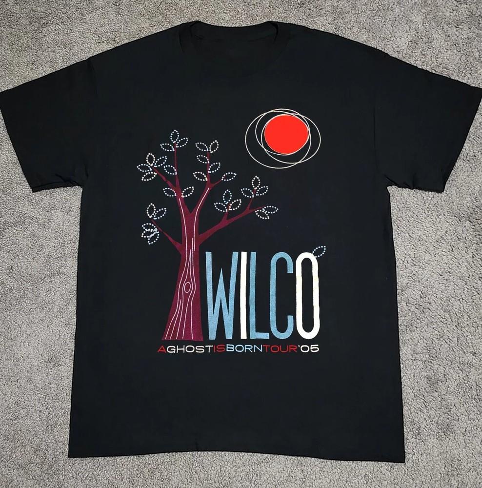 

Wilco ‘A Ghost Is Born Tour ‘05’ Band T Shirt Size S-4XL Unisex T-Shirt L
