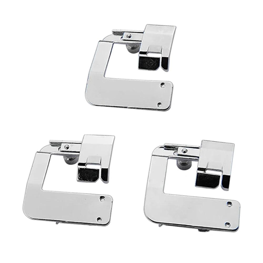 3pcs Sewing Machine Accessories Domestic Sewing Machine Foot Narrow Rolled Hem Sewing Machine Presser Foot Household Sewing Tool