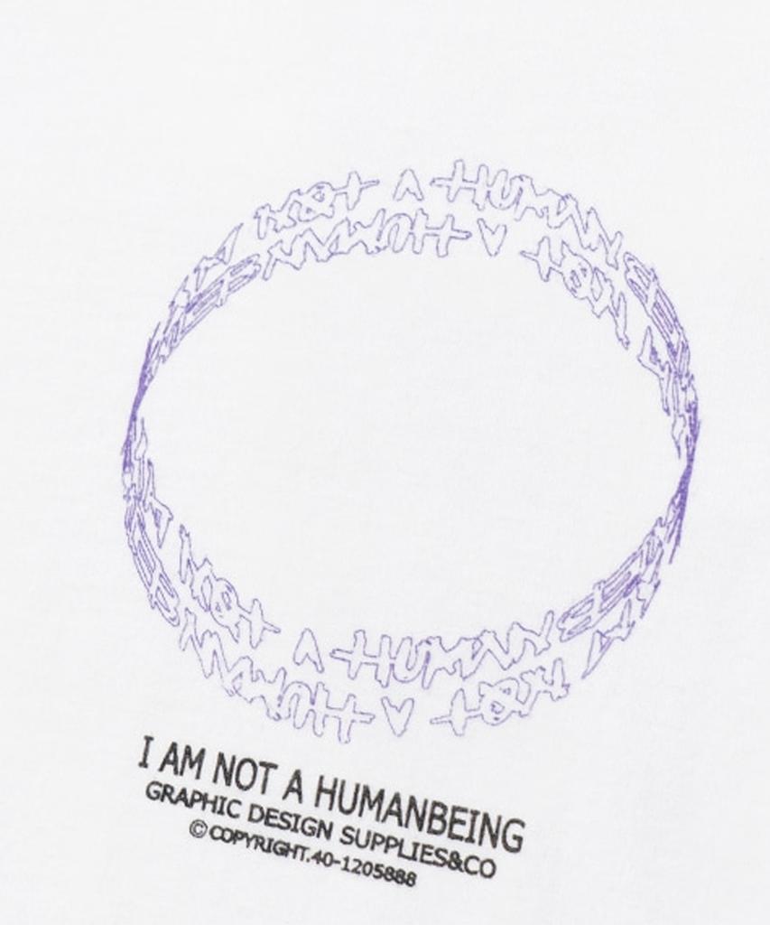 Aimnaseohyumeonbiing Circle Logo Tee - White
