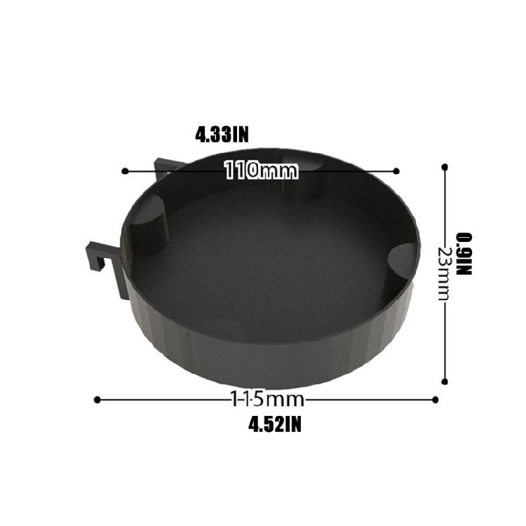 Höhenverstellbares Kaffeemaschinen-Wasserfach Wasserauffangschale Geeignet für Modelle PB040 PB051 Schnell abnehmbares Reinigungssystem