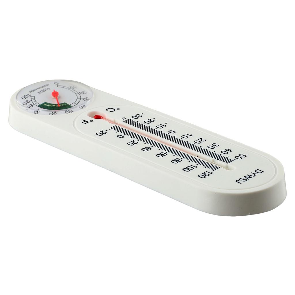 Hygrometer Breeding Thermometer Temperature Reader Wall Mount 23*6cm