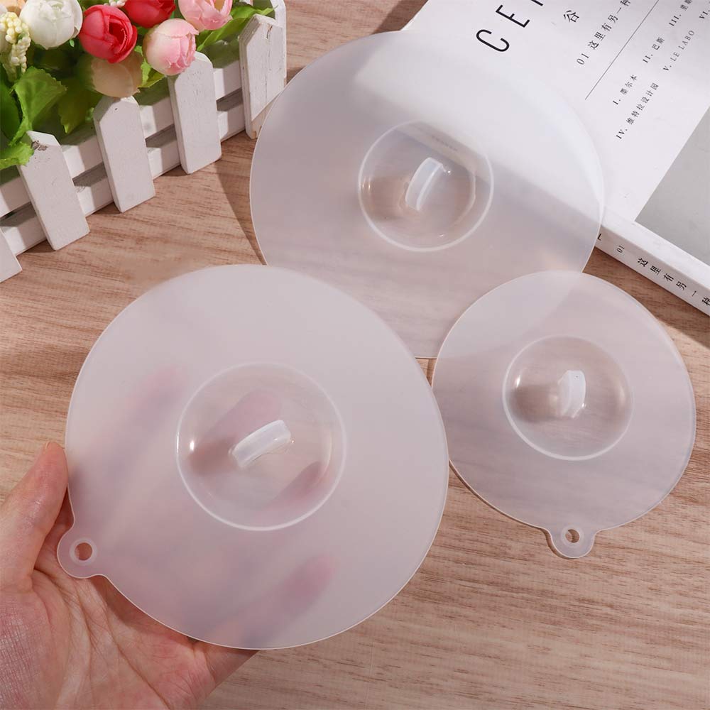 Lids Kitchen Gadgets Seal Lid for Glass Mugs Heat-resistant Bowl Cover Cup Seals Cup Cover Cup Lids