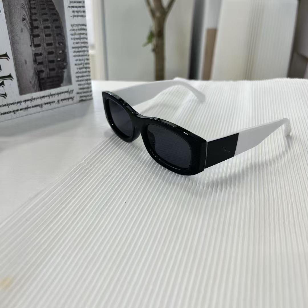 

Нестандартные двухцветные черно-белые солнцезащитные очки Xiaoxiang Panda, универсальные солнцезащитные очки для мужчин и женщин