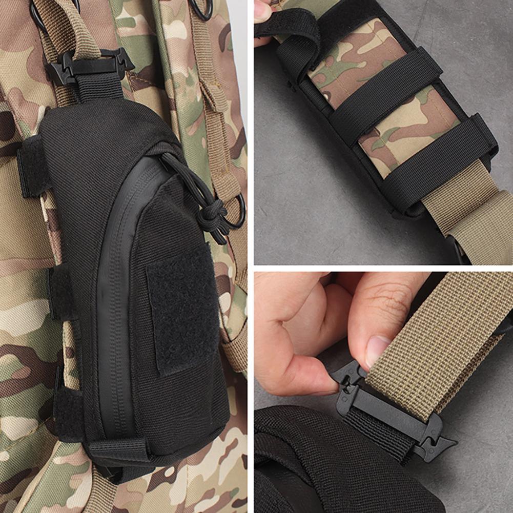 Tactical Molle Pouch Shoulder Strap Pack 900d Oxford Cloth EDC Tool Bag Hunting Accessory Pouch For Outdoor Sports