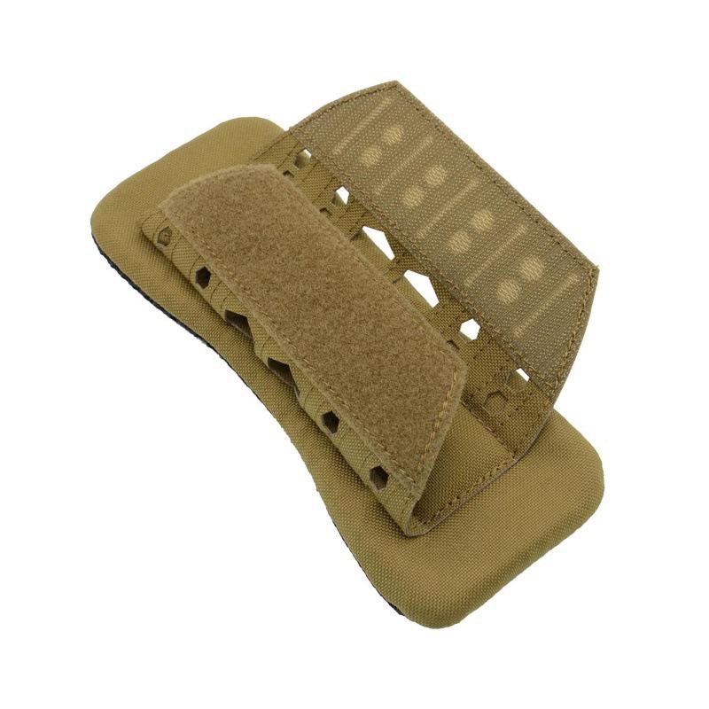 1 PC Breathable Tactical Shoulder Pad, Anti-Slip Shock Absorption Strap for Backpack Outdoor Laser-Cut Nylon
