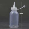 Clear White 100ML Plastic Sauce Squeezer Bottle Dispensing Bouteille