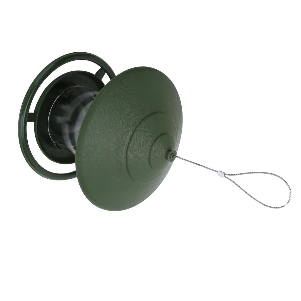 Hrănitor de păsări suspendat de exterior, recipient din plastic pentru hrană, instrumente pentru hrănirea păsărilor pentru grădină, curte