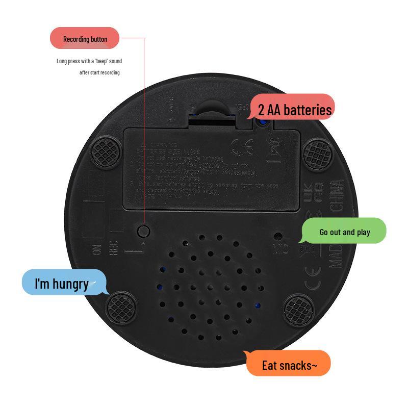 Dog Communication Button: Talking Training Toy and Sound Recorder