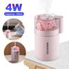 Mini Air Humidifier 180ML Portable Small Humidifier with 7 Colors Night Light Desktop Humidifier for Home Bedroom Office Yoga