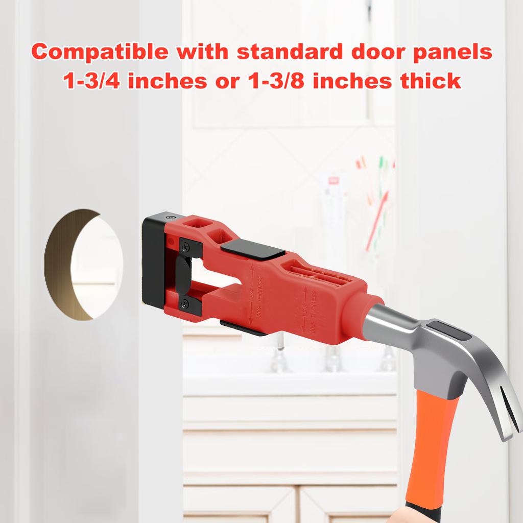Door Latch Mortise Tool Precision Scoring and Chiseling Door Latch Installation for 1-3/8’ or 1-3/4’ Thick Wooden Door Door Lat