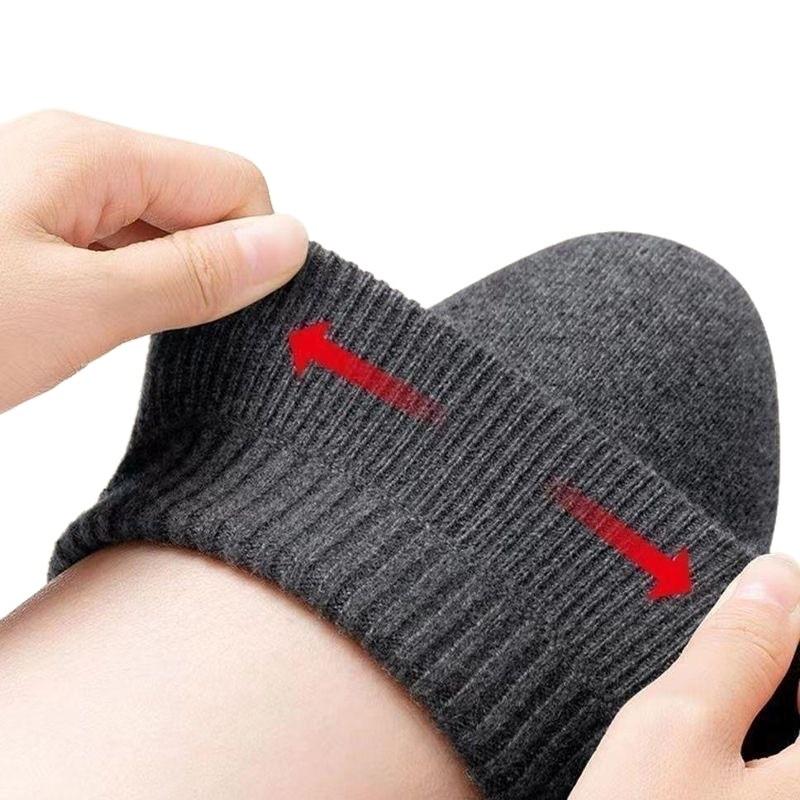 Extended Anti-slip and Warm Knee Pads for Women, Thickened Leg Pads for Men in Autumn and Winter