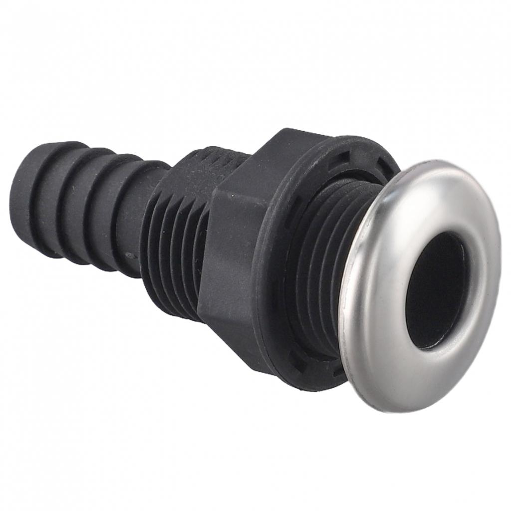 Thru Hull Hose Fitting Ensuring Efficient Drainage Across Multiple Settings