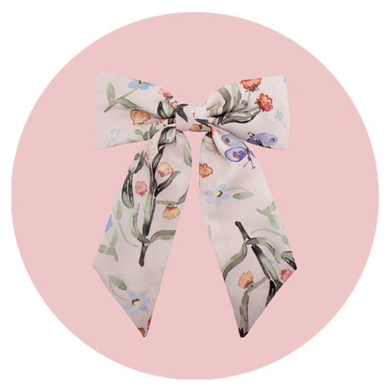 J-all RIBBON BOW HAIR CLIP